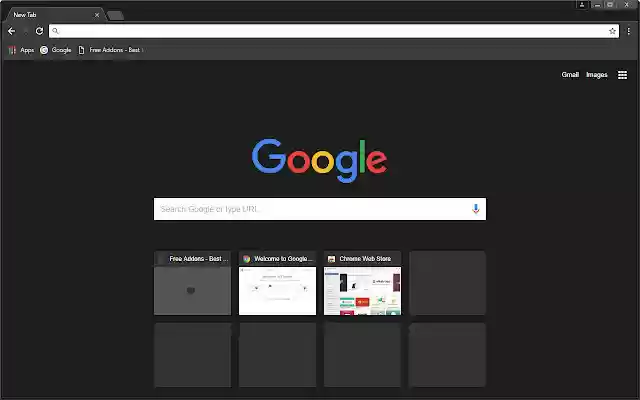 FreeAddon.com Dark Theme  from Chrome web store to be run with OffiDocs Chromium online