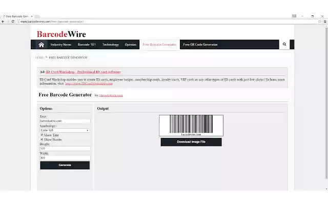 Free Barcode Generatorin Chrome with by OffiDocs