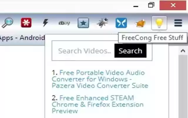 FreeCong Free Stuff from Chrome web store to be run with OffiDocs Chromium online FreeCong Free Stuff from Chrome web store to be run with OffiDocs Chromium online