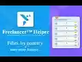 Freelancer Helper from Chrome web store to be run with OffiDocs Chromium online Freelancer Helper from Chrome web store to be run with OffiDocs Chromium online