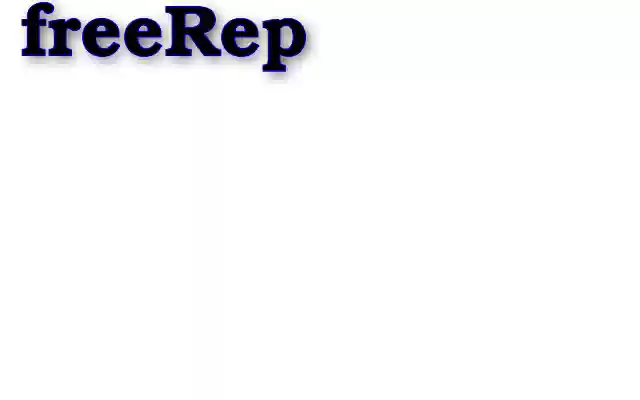 freeRep  from Chrome web store to be run with OffiDocs Chromium online