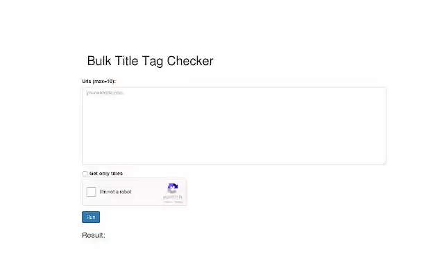 Free SEO Tools  from Chrome web store to be run with OffiDocs Chromium online