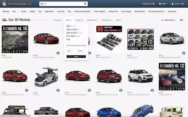 Free Turbo Squid  from Chrome web store to be run with OffiDocs Chromium online