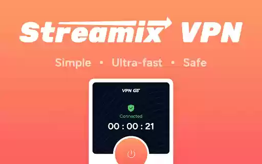 Free VPN Chrome extension VPN Proxy Streamix  from Chrome web store to be run with OffiDocs Chromium online