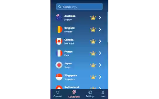Free VPN for Chrome VPN Proxy SandVPN  from Chrome web store to be run with OffiDocs Chromium online