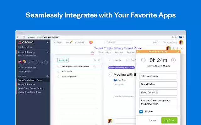 FreshBooks Time Tracker  from Chrome web store to be run with OffiDocs Chromium online