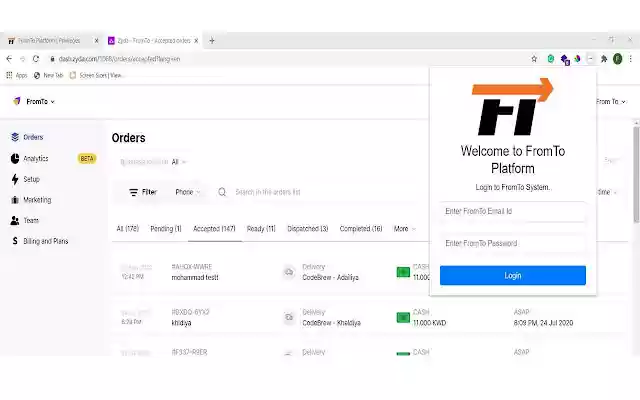 FromTo-Plattform Zyda aus dem Chrome-Webshop, die mit OffiDocs Chromium online ausgeführt werden soll