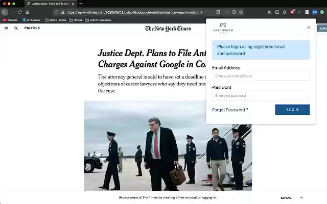 Frontpage by DF  from Chrome web store to be run with OffiDocs Chromium online