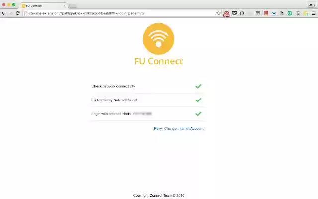 FU Connect  from Chrome web store to be run with OffiDocs Chromium online