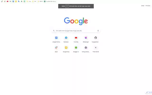 FullScreenSimple  from Chrome web store to be run with OffiDocs Chromium online