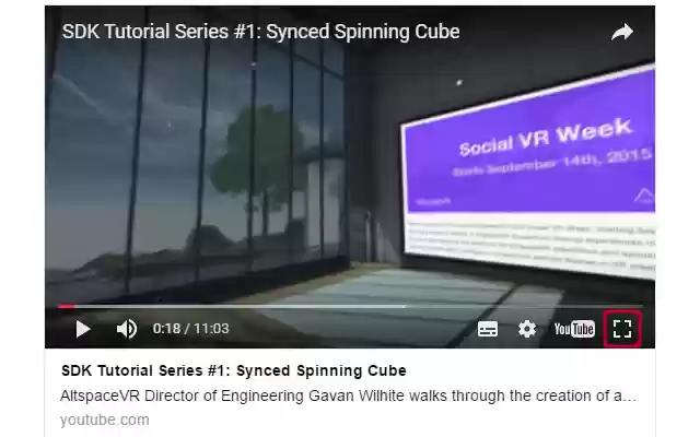 Fullscreen Youtube on Twitter from Chrome web store to be run with OffiDocs Chromium online Fullscreen Youtube on Twitter from Chrome web store to be run with OffiDocs Chromium online