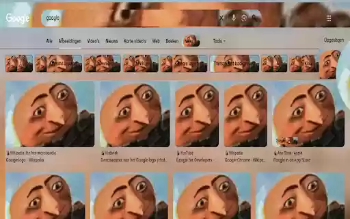 Funny Gru  from Chrome web store to be run with OffiDocs Chromium online