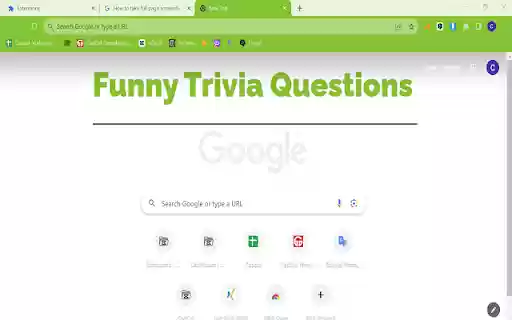 funnytriviaquestions from Chrome web store to be run with OffiDocs Chromium online funnytriviaquestions from Chrome web store to be run with OffiDocs Chromium online