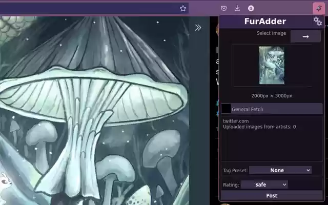 FurAdder  from Chrome web store to be run with OffiDocs Chromium online
