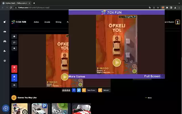 Furious Road Car Racing Game from Chrome web store to be run with OffiDocs Chromium online Furious Road Car Racing Game from Chrome web store to be run with OffiDocs Chromium online