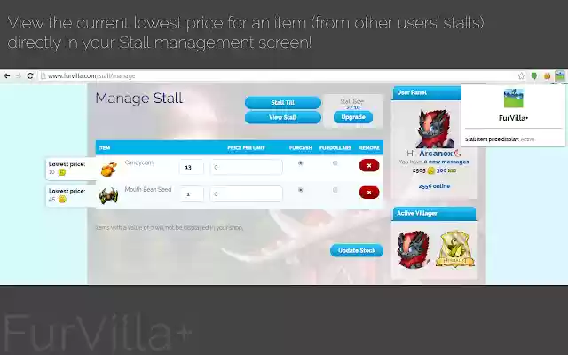 FurVilla+ from Chrome web store to be run with OffiDocs Chromium online FurVilla+ from Chrome web store to be run with OffiDocs Chromium online