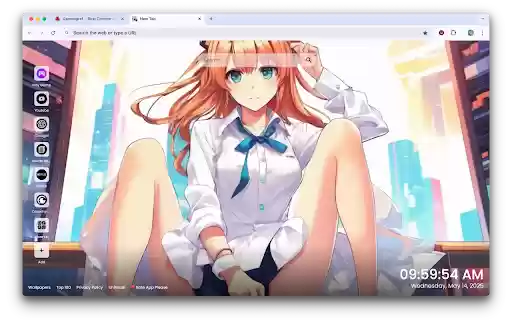 Gameograf Unique Anime Girls Wallpaper  from Chrome web store to be run with OffiDocs Chromium online