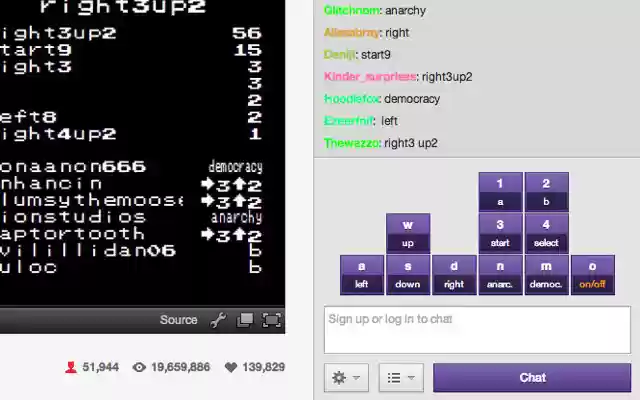 GAMEPAD for Twitch Plays Pokemon from Chrome web store to be run with OffiDocs Chromium online GAMEPAD for Twitch Plays Pokemon from Chrome web store to be run with OffiDocs Chromium online