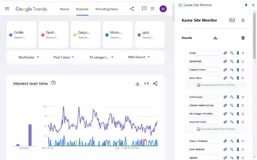 Game Site Monitor from Chrome web store to be run with OffiDocs Chromium online Game Site Monitor from Chrome web store to be run with OffiDocs Chromium online
