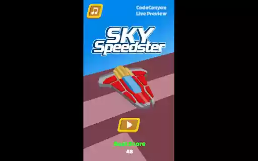 Game SkySpeedster from Chrome web store to be run with OffiDocs Chromium online Game SkySpeedster from Chrome web store to be run with OffiDocs Chromium online