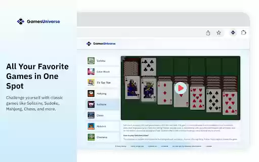 Games Universe from Chrome web store to be run with OffiDocs Chromium online Games Universe from Chrome web store to be run with OffiDocs Chromium online