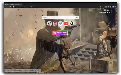 Game Wallpaper New Tab Live Wallpaper  from Chrome web store to be run with OffiDocs Chromium online