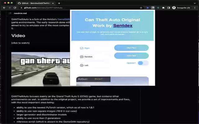 GAN Theft Auto from Chrome web store to be run with OffiDocs Chromium online GAN Theft Auto from Chrome web store to be run with OffiDocs Chromium online