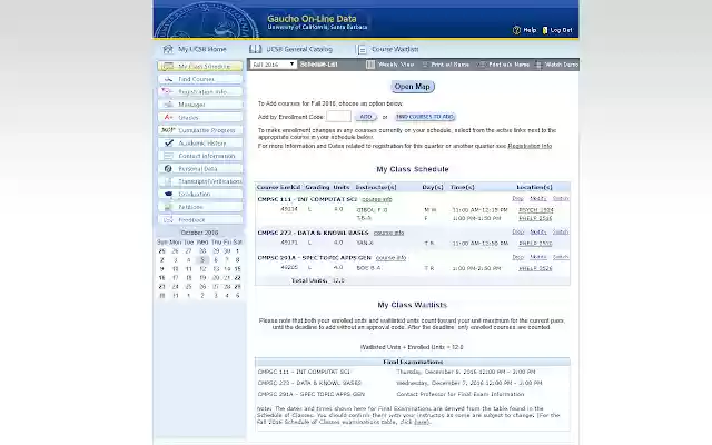 GauchoMap  from Chrome web store to be run with OffiDocs Chromium online
