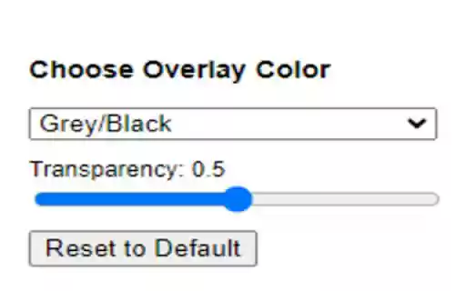 GCP Color Overlay  from Chrome web store to be run with OffiDocs Chromium online