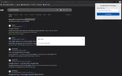 Gemini Helper  from Chrome web store to be run with OffiDocs Chromium online Gemini Helper  from Chrome web store to be run with OffiDocs Chromium online