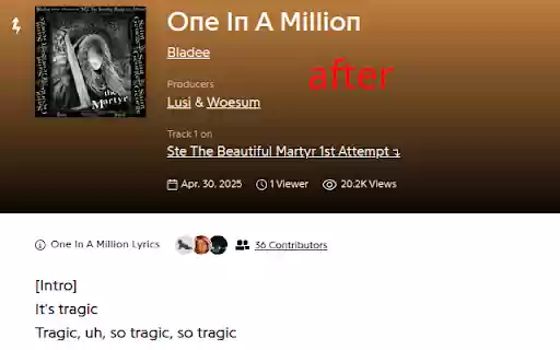 Genius desktop layout fix from Chrome web store to be run with OffiDocs Chromium online Genius desktop layout fix from Chrome web store to be run with OffiDocs Chromium online