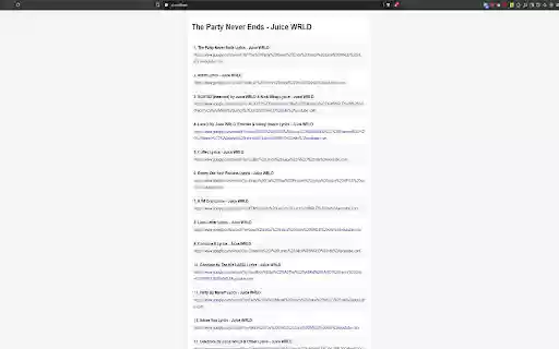 Genius to YouTube  from Chrome web store to be run with OffiDocs Chromium online