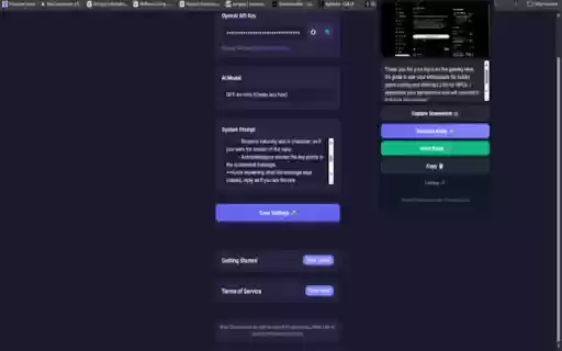 Genni AI Reply Generator  from Chrome web store to be run with OffiDocs Chromium online