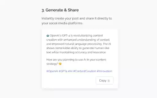 genpost.ai from Chrome web store to be run with OffiDocs Chromium online genpost.ai from Chrome web store to be run with OffiDocs Chromium online