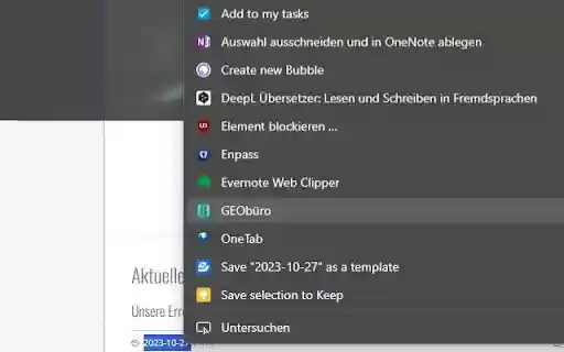 GEObüro Connect from Chrome web store to be run with OffiDocs Chromium online GEObüro Connect from Chrome web store to be run with OffiDocs Chromium online