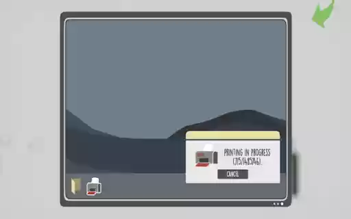 George and the Printer Unblocked  from Chrome web store to be run with OffiDocs Chromium online