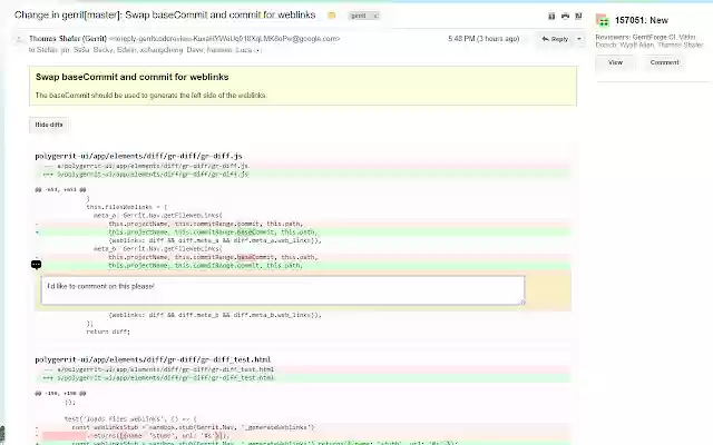 Gerrit for Gmail from Chrome web store to be run with OffiDocs Chromium online Gerrit for Gmail from Chrome web store to be run with OffiDocs Chromium online