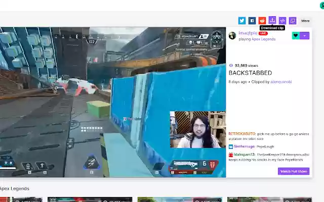 Get Clip  from Chrome web store to be run with OffiDocs Chromium online