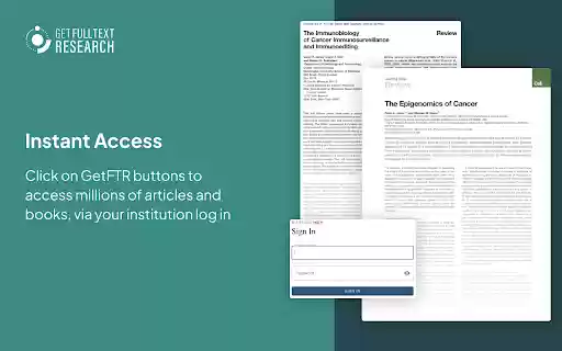 Get Full Text Research (GetFTR) from Chrome web store to be run with OffiDocs Chromium online Get Full Text Research (GetFTR) from Chrome web store to be run with OffiDocs Chromium online