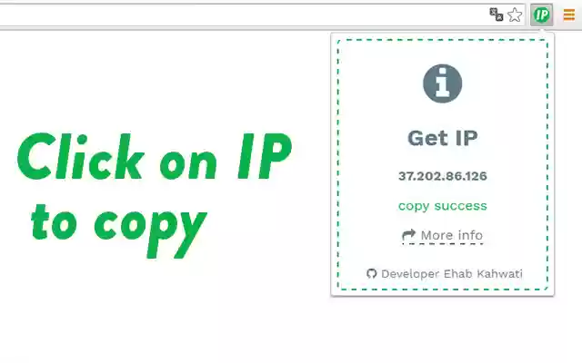 Get IP Address from Chrome web store to be run with OffiDocs Chromium online Get IP Address from Chrome web store to be run with OffiDocs Chromium online