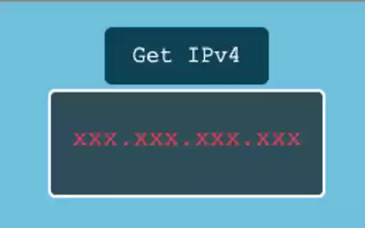 Get IPv4  from Chrome web store to be run with OffiDocs Chromium online