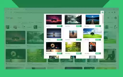 Getthemall Image Downloader  from Chrome web store to be run with OffiDocs Chromium online