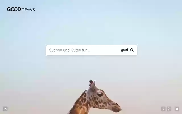 Gexsi X Good News  from Chrome web store to be run with OffiDocs Chromium online