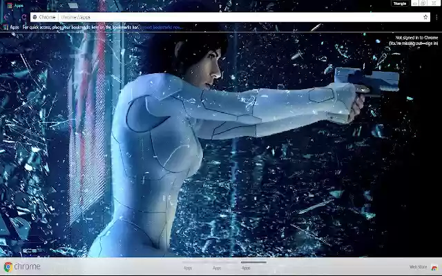 Ghost in the Shell 1600X900  from Chrome web store to be run with OffiDocs Chromium online