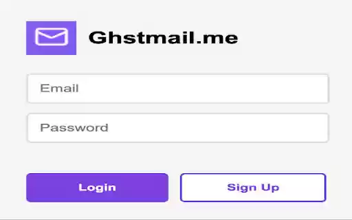 Ghstmail.me  from Chrome web store to be run with OffiDocs Chromium online