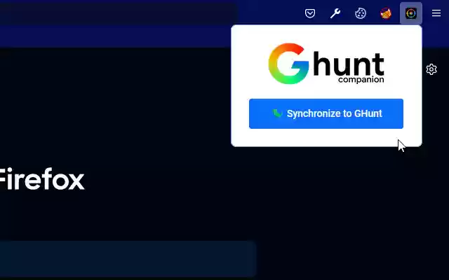 GHunt Companion  from Chrome web store to be run with OffiDocs Chromium online