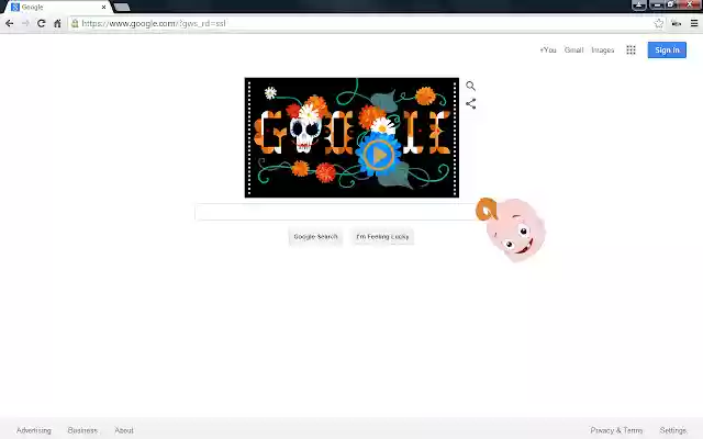 Giant Floating Baby Head  from Chrome web store to be run with OffiDocs Chromium online
