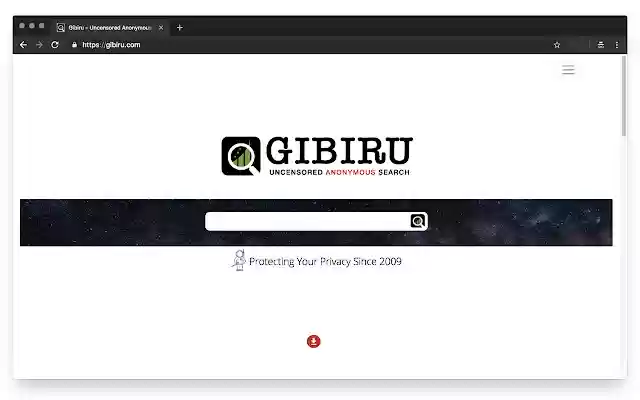 Gibiru for Chrome  from Chrome web store to be run with OffiDocs Chromium online