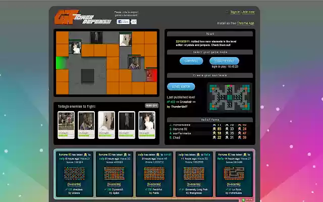 Gif Tower Defense from Chrome web store to be run with OffiDocs Chromium online Gif Tower Defense from Chrome web store to be run with OffiDocs Chromium online