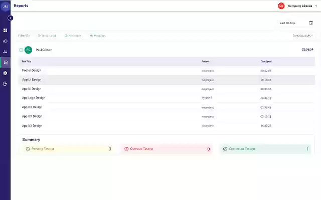 GIGS Timer  from Chrome web store to be run with OffiDocs Chromium online